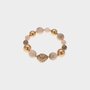 Armband bol kraal nature