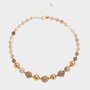 Ketting bol kraal nature
