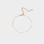 Armband staal kruis